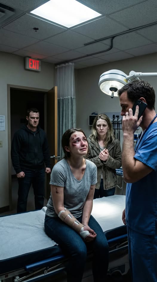 O meu padrasto batia-me todos os dias como forma de diversão. Um dia, partiu-me o braço e, quando me levámos ao hospital, a minha mãe disse: “Foi porque ela caiu das escadas sem querer”. Assim que o médico me viu, pegou no telefone e ligou para o 112 (número de emergência nos EUA).