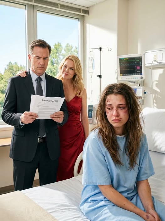 Sobrevivi a um acidente depois de herdar 29 milhões de dólares. O meu marido nunca me veio visitar, dizendo que não tinha tempo nem dinheiro para uma “perdedora”. Quando finalmente apareceu com a nova esposa para me provocar, alguns dias depois, ela olhou para mim e gritou: “Meu Deus… ela é minha!”.