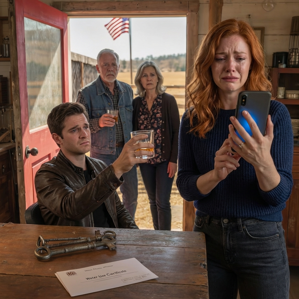 Bei jedem Familientreffen prahlte mein Bruder damit, den Hof zu übernehmen und ihn in sein eigenes Imperium zu verwandeln, während meine Eltern nur nickten und mich wie eine billige Arbeitskraft behandelten. Doch als die Eigentumsurkunde endlich eintraf und der Umschlag in meinen Händen landete, begriffen sie, dass nur ich das rechtmäßige Wasser hatte. Ihr stolzes kleines Königreich wirkte plötzlich sehr, sehr trocken. Eine Lektion über echten Durst, die sie nie vergessen würden…