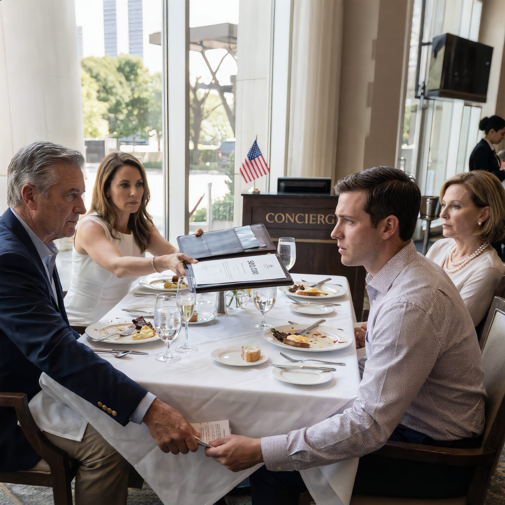 Vous n’allez pas le croire… La nouvelle fiancée de mon fils a exigé 500 000 $ pendant le déjeuner du dimanche pour un mariage somptueux, et mon fils m’a glissé un mot : « Papa, c’est une arnaqueuse. Au secours ! » J’ai juste souri et j’ai dit deux mots…