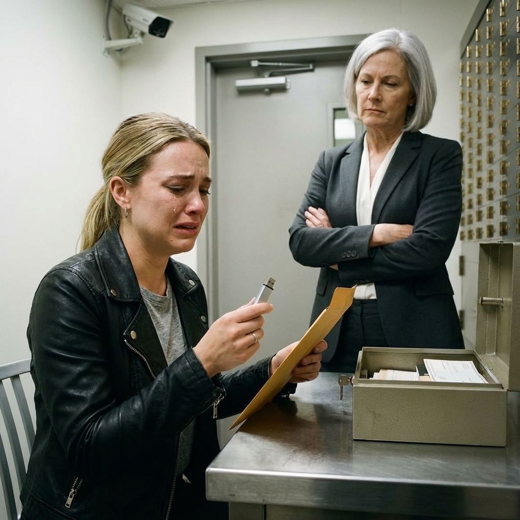 J’ai vu le sourire du responsable du recrutement s’effacer en plein appel. Quelques minutes plus tard, mon téléphone a vibré : Papa : « RENTRE À LA MAISON ET EXCUSE-TOI, ET PEUT-ÊTRE QUE J’ARRÊTERAI. » J’étais sans-abri depuis huit mois, sabotée pendant trois ans par ceux qui m’avaient élevée. Puis un inconnu en blazer bleu marine m’a barré la route et m’a chuchoté : « Ta grand-mère m’a embauchée il y a dix ans… voici ce qu’elle t’a laissé. » Quand j’ai ouvert la boîte, j’ai eu un frisson d’effroi : ce qu’elle contenait aurait pu embraser toute notre ville.