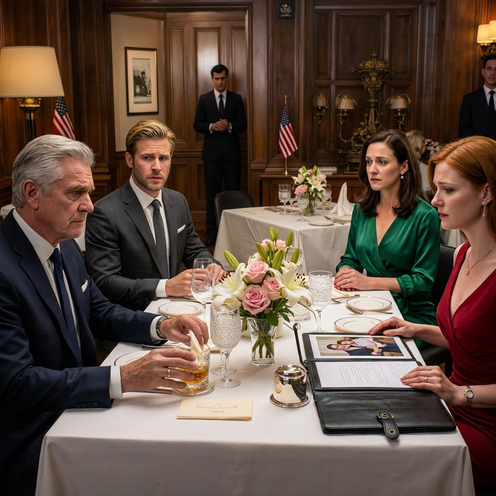 Au dîner de fiançailles de ma sœur, maman m’a présentée à la famille du marié : « Voici notre fille, elle travaille comme femme de ménage. » Papa a ajouté : « On ne parle pas vraiment de son travail. » La mère du marié a incliné la tête, m’a dévisagée et a murmuré : « Attendez… Vous êtes la femme qui… » Elle s’est interrompue. Un silence de mort s’est abattu sur la table. Ma mère est devenue livide.