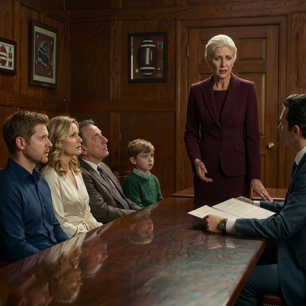 À 18h12, mon fils m’a envoyé un texto : « Réunion de famille. Urgent. Ne sois pas en retard. » À 19h30, j’étais assise dans un salon privé d’un restaurant de Denver, entourée de six personnes, d’un inconnu en costume bleu marine et d’une pile de papiers qui allaient anéantir tout ce que j’avais construit. Jason s’est alors penché vers moi et m’a chuchoté : « Signe ce soir… ou on te ruine. » J’ai souri, levé la main et dit : « C’est drôle. Parce que je n’en ai apporté qu’une. »