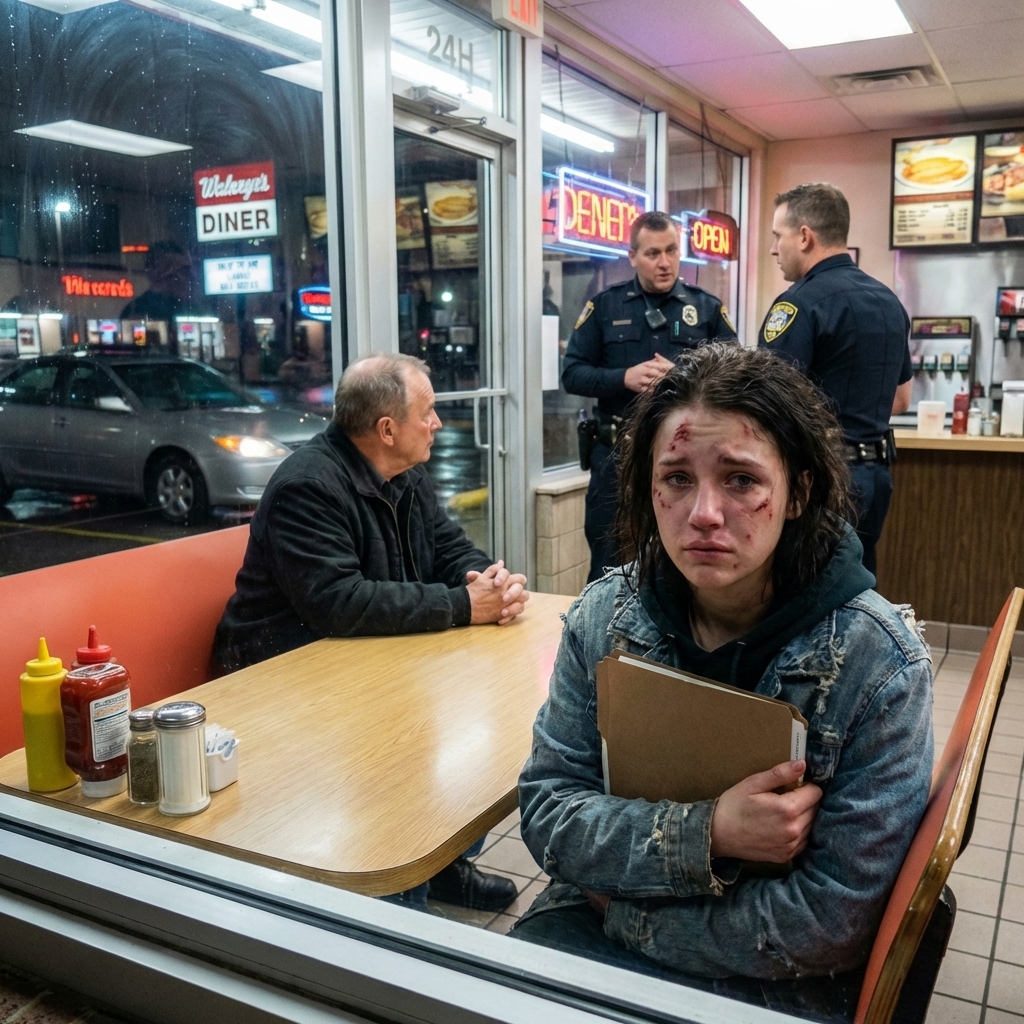 Il ouvrit la boîte d’un geste brusque, le visage déformé par le dégoût. « C’EST QUOI CE TRUC SANS VALEUR ? » Avant que je puisse m’expliquer, sa main s’abattit sur ma joue : une gifle brûlante, vive et humiliante. Je m’enfuis dans la nuit, la gorge nouée par les larmes… jusqu’à ce qu’un inconnu me bâillonne et me jette dans une voiture. Dans l’obscurité, un homme se pencha et murmura : « Bonjour, ma chérie… Je suis ton père biologique. » Alors, qui était mon véritable ennemi ?