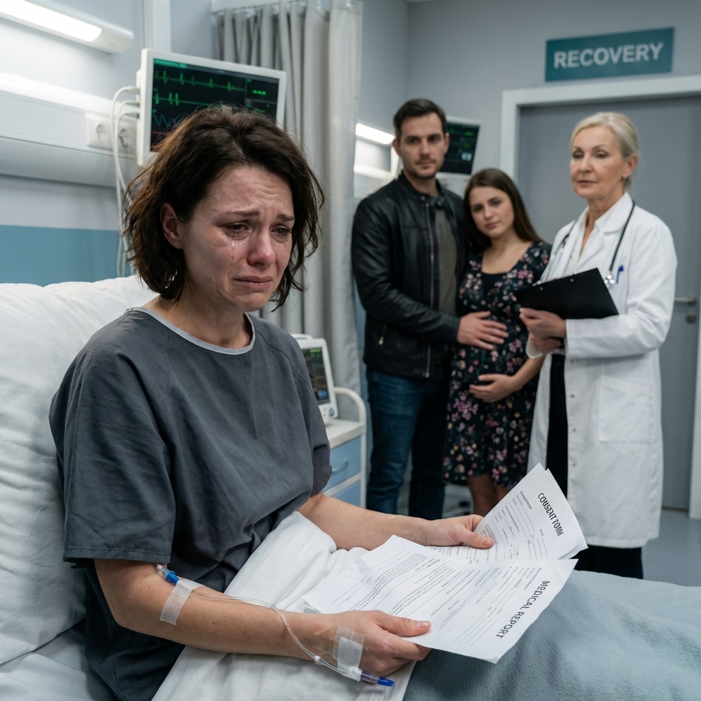 Je me suis réveillée en suffoquant, l’air sec me brûlant le ventre, et la voix d’Ethan est parvenue du couloir : « Elle va bien… ça a marché. » Quand j’ai demandé mon compte rendu opératoire à l’infirmière, elle s’est figée : « Votre mari l’a déjà pris. » Deux semaines plus tard, sa maîtresse caressait son ventre rond et Linda a porté un toast : « À notre bébé. » J’ai souri et murmuré : « Félicitations. » Mais intérieurement, je jurais : J’attends de voir les résultats de mon test ADN…