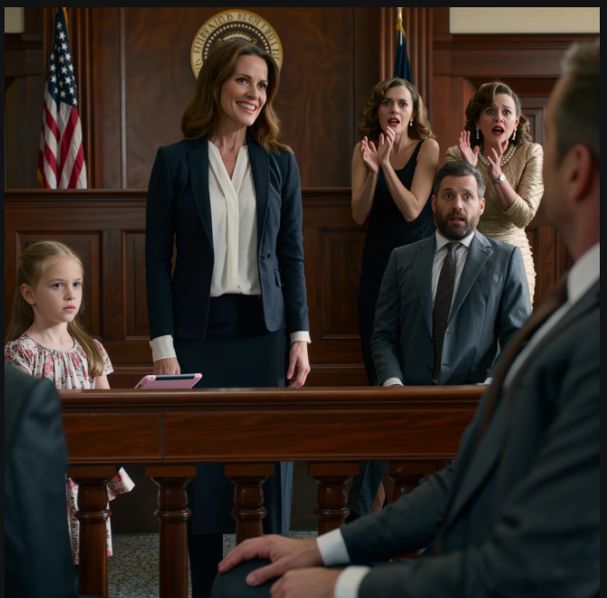 Mon mari est entré au tribunal persuadé d’avoir déjà pris ma maison, ma réputation et ma fille, mais tout a basculé lorsque notre fille de 8 ans a demandé au juge l’autorisation de montrer une simple vidéo qui a plongé la salle dans un silence de mort.