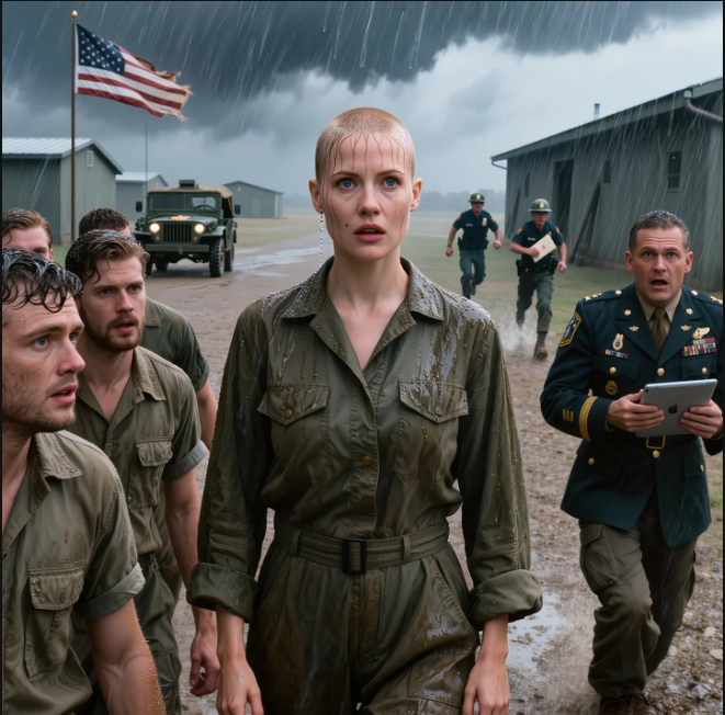 On lui a rasé la tête. Quelques instants plus tard, un général a crié : « C’est votre supérieure ! »