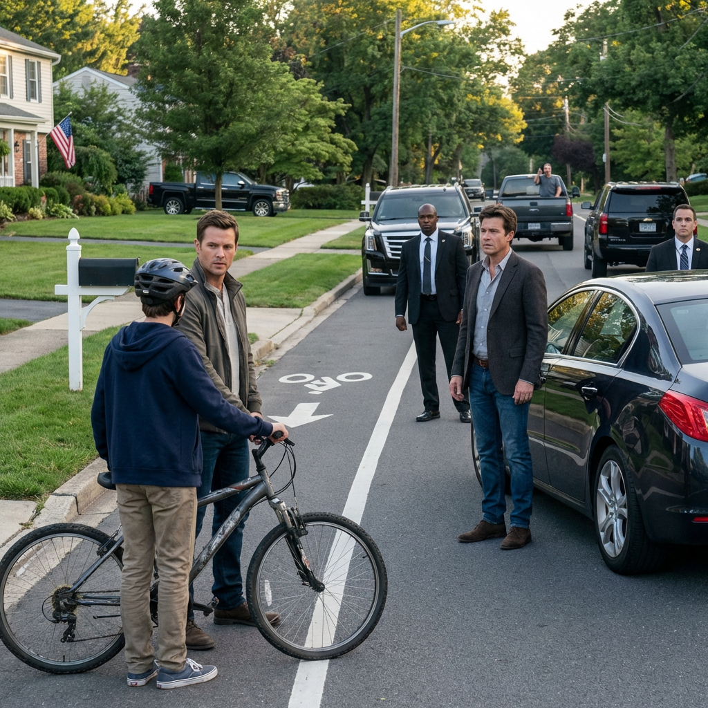 La route était calme cet après-midi-là, comme le sont les routes de banlieue en fin d’été, quand les cours sont finis, que les arroseurs automatiques se mettent en marche derrière les clôtures en vinyle et que le dîner n’est que dans une heure.