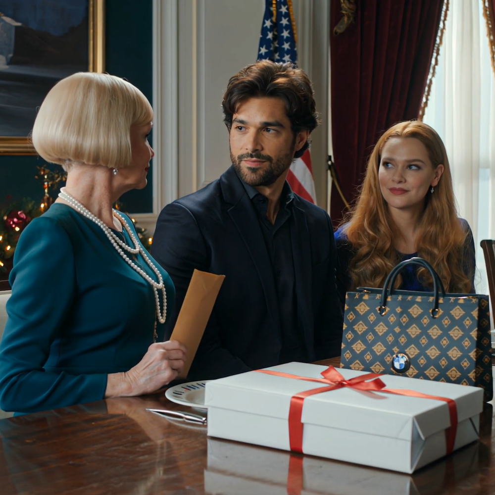 J’ai invité mon fils et sa femme à dîner pour Noël. J’ai surpris mon fils avec une BMW et ma belle-fille avec un sac à main de créateur. Mais mon fils a souri et m’a dit : « Maman, ma femme a dit que tu devais retenir une leçon. Tu n’auras pas de cadeaux. » Ma belle-fille est restée assise, souriante. J’ai lentement sorti une enveloppe : « Parfait. J’ai aussi un autre cadeau pour vous deux ! » Dès qu’il a ouvert l’enveloppe, son expression a changé. Ses mains se sont mises à trembler.